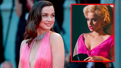 آنا دي أرماس : شبح مارلين مونرو كان حاضرا معنا أثناء تصوير فيلم Blonde