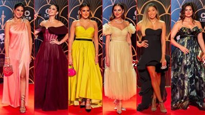 شياكة وأناقة ورقي .. فساتين النجمات على السجادة الحمراء في افتتاح مهرجان القاهرة للدراما