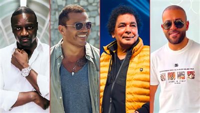 عمرو دياب ومحمد منير وإيكون وتامر عاشور .. نجوم حفلات الجمعة المقبلة