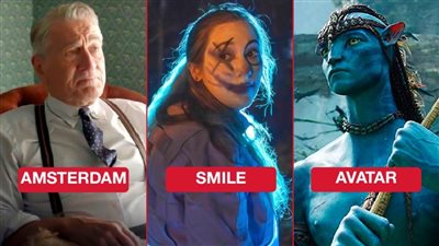 بوكس أوفيس هوليوود .. Smile يتصدر وروبرت دي نيرو في المركز الثالث وAvatar يتراجع للمركز الأخير 