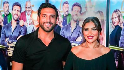 بالصور من دبى : العرض الخاص لفيلم تحت تهديد السلاح بطولة حسن الرداد ومي عمر