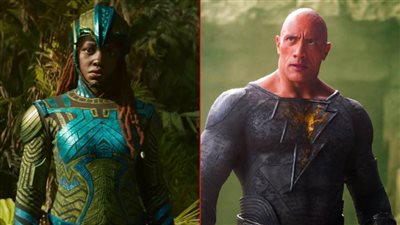 Black Panther  و BLACK ADAM .. الأول يحصد 342 مليون والثانى يجمع 352 مليون دولار حول العالم