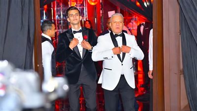 بالصور .. كل المشاهير في حفل زفاف نجل الشيف حسن  