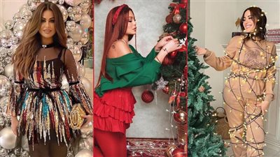 أبرزهم هيفاء وهبي ونسرين طافش ومي سليم  .. ألبوم احتفال النجمات بالكريسماس