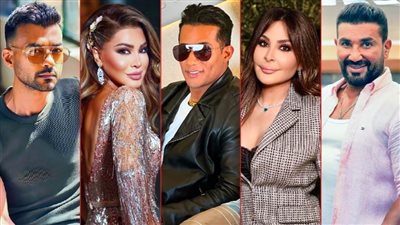 محمد رمضان ونوال الزغبي وإليسا وأحمد سعد وهيثم شاكر يفتتحون 2023 بخمسة أغانى جديدة