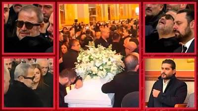 بالرقص والزغاريد .. تشييع جثمان وديع نجل جورج وسوف على أنغام أغنية يوم الوداع