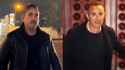 السقا وكرارة أول الحضور في عزاء والدة طارق لطفي بمسجد الشرطة بالتجمع الأول