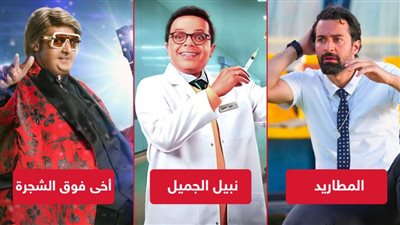 أخى فوق الشجرة ونبيل الجميل والمطاريد يجمعون مليون جنيه إيرادات بالأمس