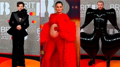 بالصور .. أغرب إطلالات النجوم والمشاهير فى حفل BRIT Awards 2023