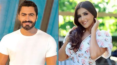 مي عمر تعتذر عن فيلم تاج بطولة تامر حسني : اتفقنا نتقابل في عمل تاني 