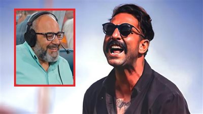 بيومي فؤاد يجسد شخصية معلق رياضي ضمن أحداث فيلم الحريفة بطولة أحمد حسام ميدو 