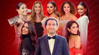 بالفيديو : أبرزهن ياسمين رئيس ورنا رئيس .. نساء علي ربيع في مسلسل نصي التاني