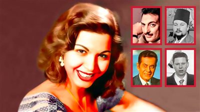 رشدي أباظة وفريد الأطرش وشيبارد كينج والملك فاروق  .. رجال في حياة سامية جمال 