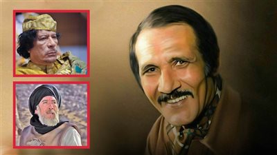 عبدالله غيث .. أبهر أنتونى كوين بأدائه فى الرسالة وأرسل إليه القذافي طائرة خاصة ليكمل علاجه