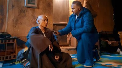 ع الزيرو .. روجينا تظهر حليقة الشعر ضمن أحداث مسلسل ستهم رمضان 2023