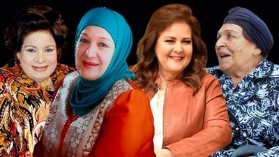 دلال عبدالعزيز كريمة مختار وأمينة رزق وهدى سلطان .. أشهر أمهات شاشة الدراما والسينما