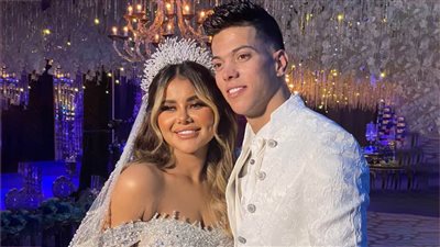 أول صور .. نجم المنتخب الوطني إمام عاشور يحتفل بزفافه في أحد فنادق التجمع الخامس