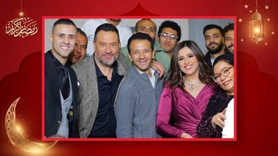 ياسمين عبدالعزيز وأحمد العوضي ينتهيان من تصوير آخر مشاهد مسلسل ضرب نار