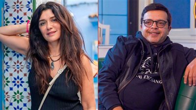 غادة عادل زوجة محمد هنيدي وتتاجر في البطيخ ضمن أحداث فيلم أحمر وحلاوة 