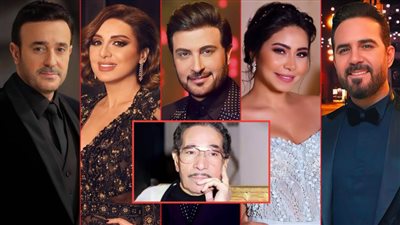 شيرين وأنغام ووائل جسار وصابر الرباعي وماجد المهندس نجوم حفل محمد الموجي بالرياض الخميس المقبل