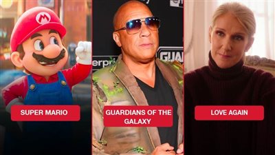 بوكس أوفيس .. فان ديزل يتصدر وSuper Mario يلاحقه وسيلين ديون في المركز الأخير
