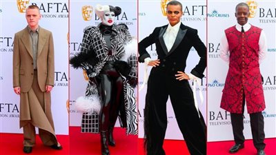 بالصور .. أغرب إطلالات المشاهير في حفل توزيع جوائز البافتا 2023