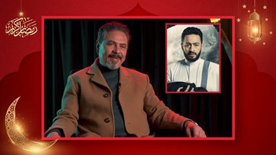 بالفيديو .. محمد رياض : المداح يحكى قصة الصراع بين الإنسان والشيطان وبقول للناس مش هسيب حماده هلال فى حاله