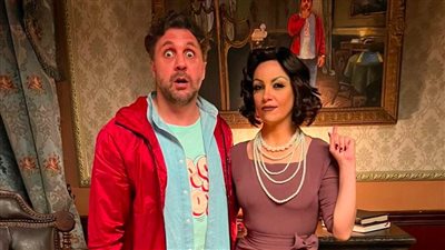 هشام ماجد لـ ريهام عبدالعفور بعد ظهورها في اللعبة 4 : إنتى نجمتي المفضلة وبشكرك على ظهورك في مسلسلنا