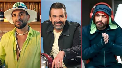 سباق أغانى أفلام العيد .. كريم عبدالعزيز يحصد 8 ملايين مشاهدة وتامر حسني في المركز الثاني وأحمد سعد يكتفى بـ 600 ألف