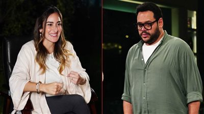 بالصور : كواليس فيلم وش في وش بطولة تايسون وأمينة خليل قبل عرضه فى الصيف