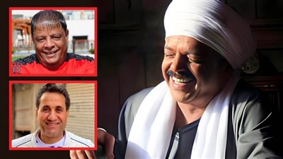 محمد هنيدي يغني صعيدي مع عبدالباسط حمودة وأحمد شيبة في الأغنية الدعائية لفيلم مرعي البريمو