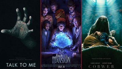 ‏Cobweb وtalk to me وHaunted Mansion .. أفلام رعب جديدة تنضم لدور العرض المصرية هذا الشهر