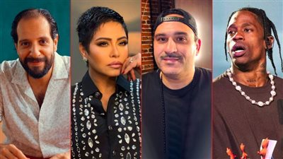 ترافيس سكوت وأكرم حسني وأحمد أمين وشيرين عبدالوهاب يتصدرون التريند آخر 24 ساعة