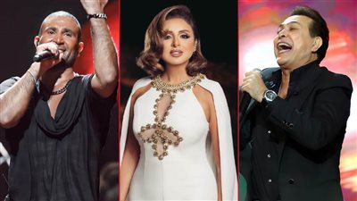 حكيم وأنغام وأحمد سعد نجوم حفلات الويك إند فى العلمين وبورسعيد