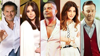 صابر الرباعي وعمرو دياب وإليسا وراغب علامة ونانسي عجرم .. أبرز نجوم حفلات أغسطس