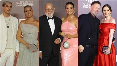 بالصور .. أجمل Couple على السجادة الذهبية في مهرجان الدراما في دورته الثانية 