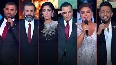 كريم عبدالعزيز ومني زكي وحماقي وأحمد سعد وفؤش وأنغام يتصدرون التريند بعد الندوة التثقيفية للقوات المسلحة