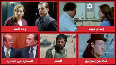 منهم يحيى الفخراني وشريف منير وإياد نصار .. أشهر من قدموا شخصية الإسـ رائيـ لي علي الشاشة