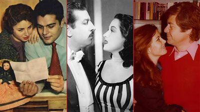 عيد الحب المصري .. فاتن وعمر وحسين وميرفت وليلى وأنور .. قصص حب من الشاشة للحقيقة