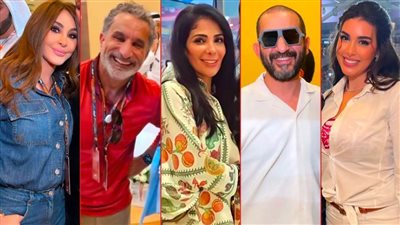 منى زكي وأحمد حلمي وباسم يوسف وياسمين صبري وإليسا نجوم حفل ختام فورمولا 1 بـ أبوظبي