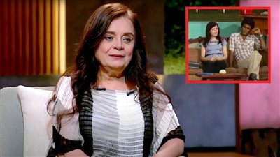 نادية شكري : أحمد زكي ضربنى بالقلم فى كواليس العيال كبرت وقالى نفسي أشوفك وإنتى بتعيطي