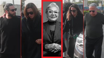 داليا البحيري وبشرى ومحمد العدل ومحمد السباعي أبرز الحضور في جنازة ناهد فريد شوقي