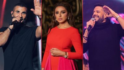 كشف حساب 2023 .. أنغام وأحمد سعد ومحمد حماقي نجوم أغاني التريند خلال العام