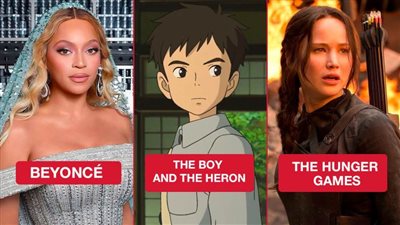 بوكس أوفيس هوليوود .. The Boy and the Heron يتصدر وThe Hunger Games يلاحقه وبيونسيه الأخيرة