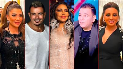 أنغام وأصالة والهضبة وأحلام وفؤش يتصدرون التريند في أول يوم من 2024