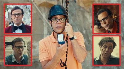 بالصور .. هكذا يظهر محمد إمام في فيلمه الجديد أبونسب والعرض 21 ديسمبر