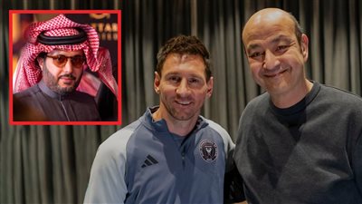 تركي آل الشيخ يعلن ظهور ميسي في بودكاست Big Time مع عمرو أديب بموسم الرياض