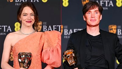 Oppenheimer وPoor Things الأكثر حصدًا للجوائز في حفل البافتا 2024