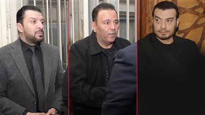 بالصور .. كل النجوم في عزاء حلمي بكر في مسجد الحامدية الشاذلية