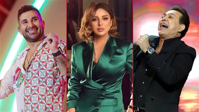 حفلات الربيع اليوم .. أحمد سعد في أمريكا وأنغام في دبي وحكيم في شبين الكوم